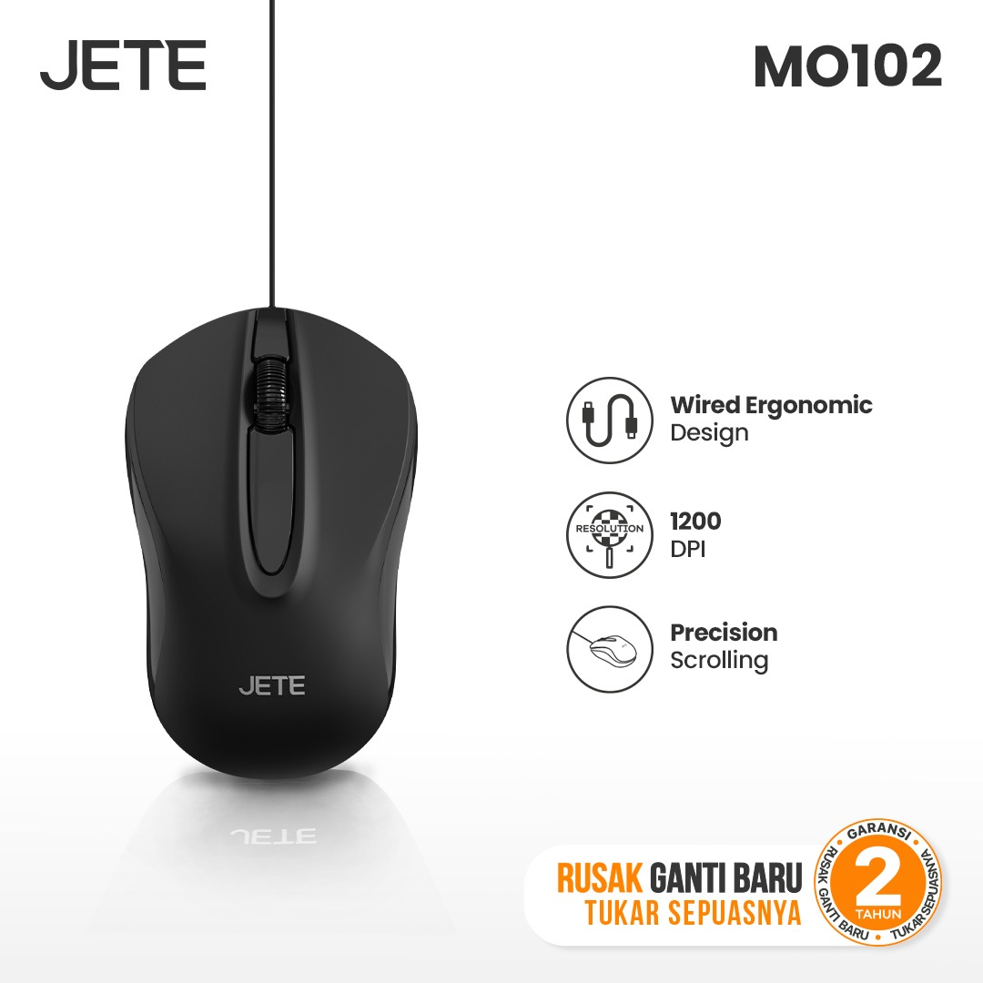 JETE Mouse Kabel - MO102 JETE Mouse Kabel - MO102