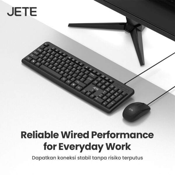 JETE Keyboard & Mouse Combo Kabel - MK101