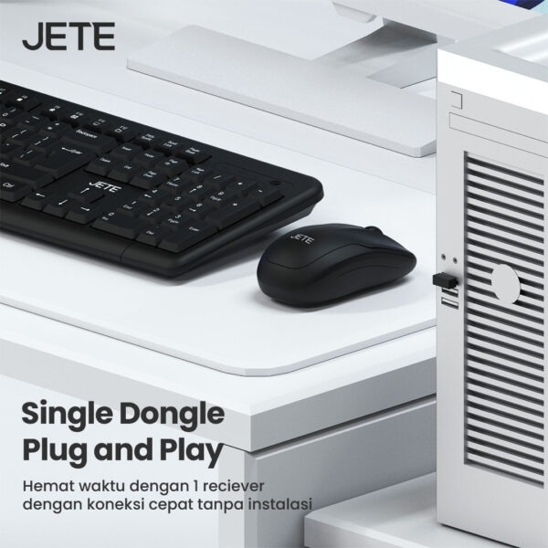 JETE Wireless Keyboard & Mouse Combo - MKS101
