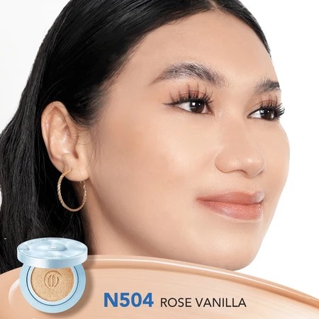 YOU Caffeine Lift V-Boost Serum Cushion SPF45 PA+++ 12gr - N504 Rose Vanilla