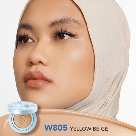 YOU Caffeine Lift V-Boost Serum Cushion SPF45 PA+++ 12gr - W805 Yellow Beige