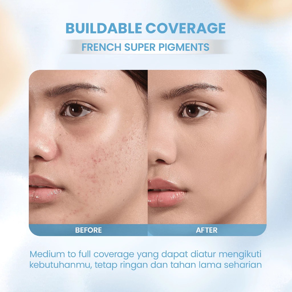 YOU Caffeine Lift V-Boost Serum Cushion SPF45 PA+++ 12gr - N606 Natural Sand