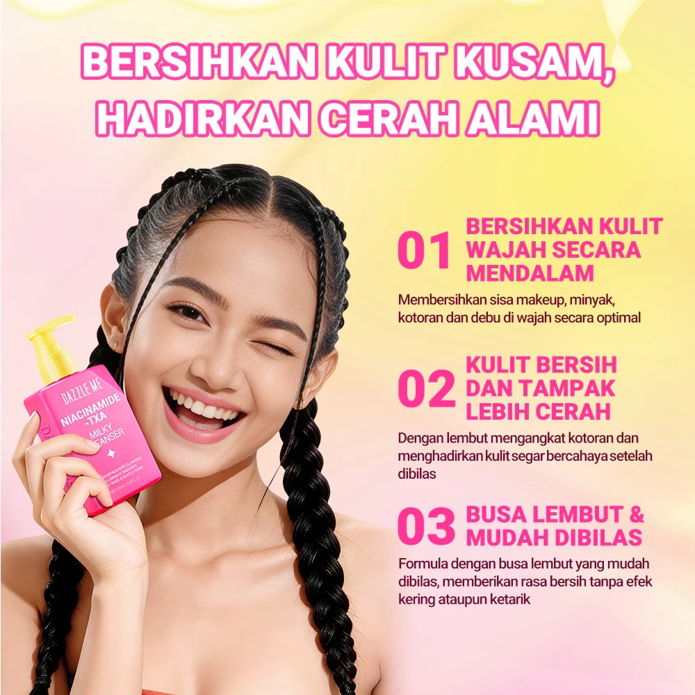 Dazzle Me Niacinamide - TXA Milky Cleanser 100ml