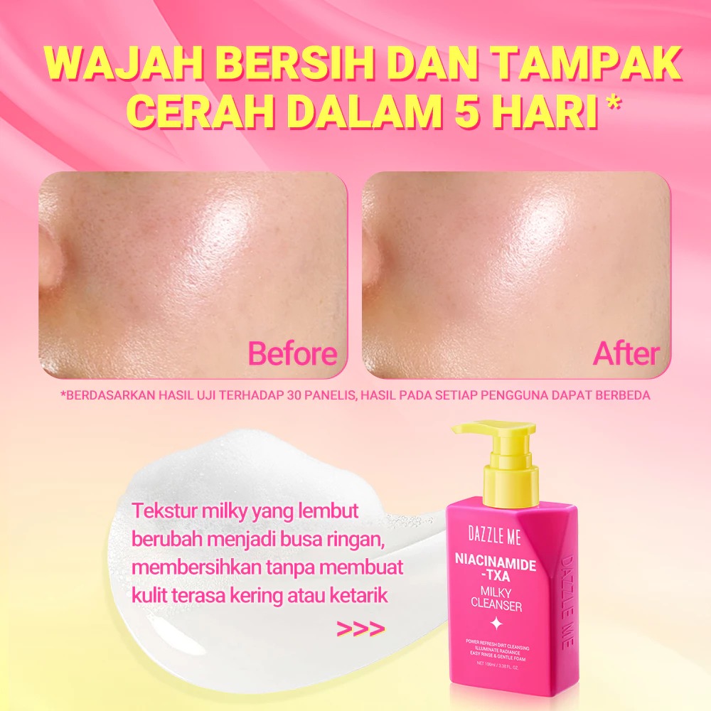 Dazzle Me Niacinamide - TXA Milky Cleanser 100ml