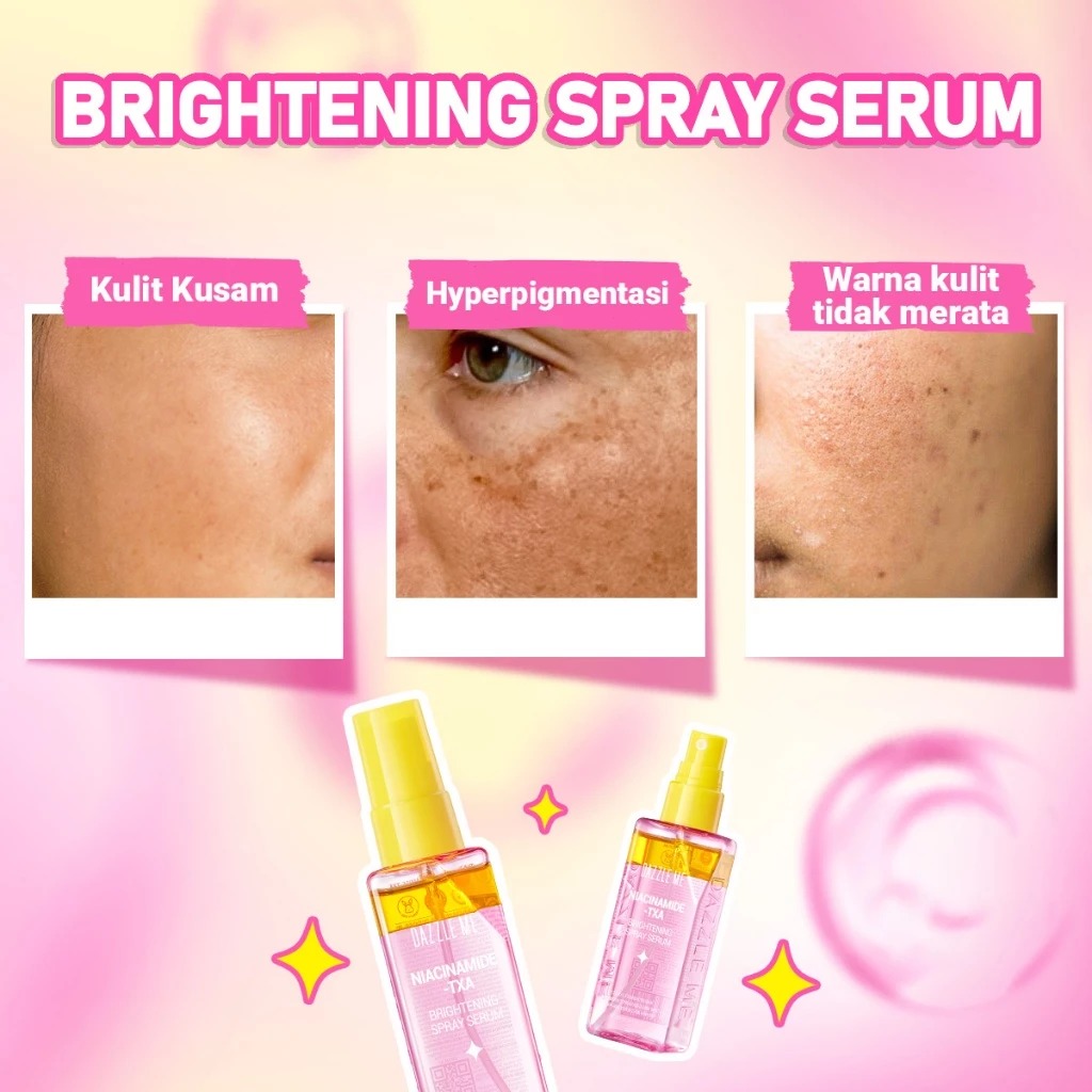 Dazzle Me Niacinamide - TXA Brightening Spray Serum 80ml