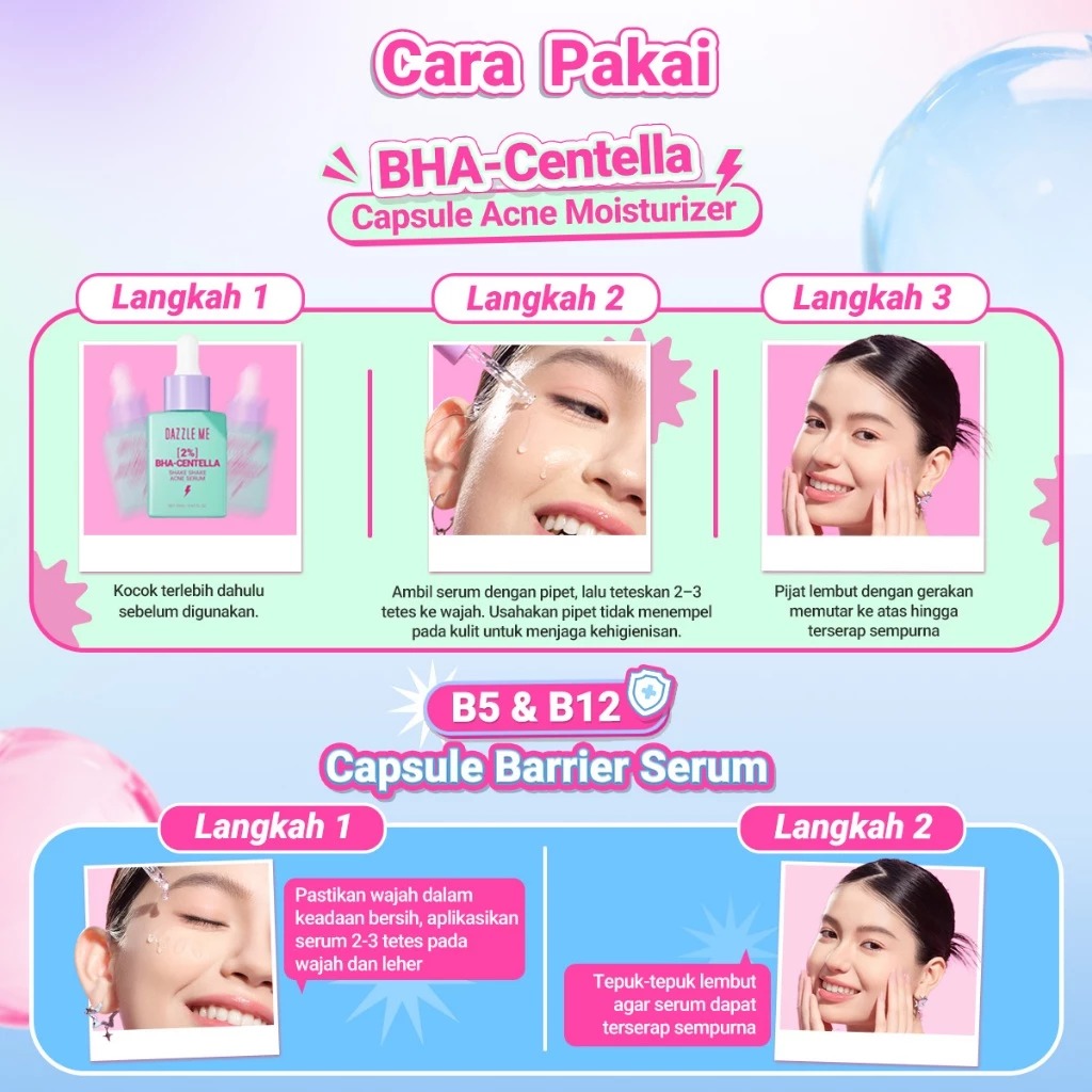 Dazzle Me 2% BHA - Centella Shake Shake Acne Serum 20ml