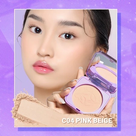 Dazzle Me Cover Me Serum Powder Foundation SPF35 PA+++ 6gr - C04 Pink Beige