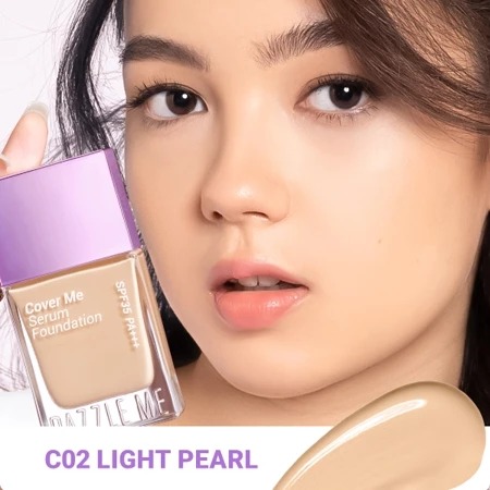 Dazzle Me Cover Me Serum Foundation SPF35 PA+++ 25ml - C02 Light Pearl