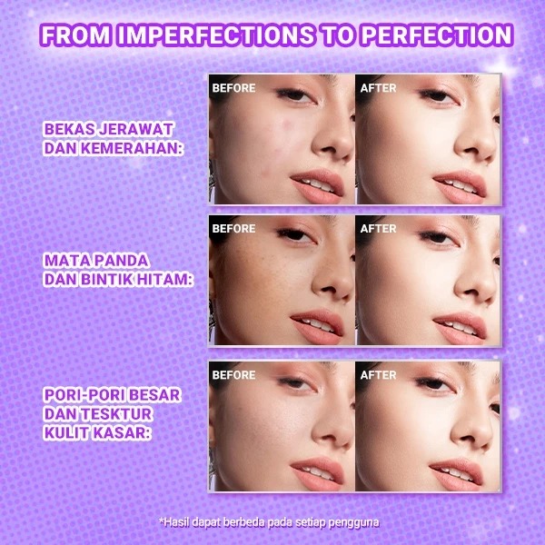 Dazzle Me Cover Me Serum Foundation SPF35 PA+++ 25ml - N03 Nude Beige