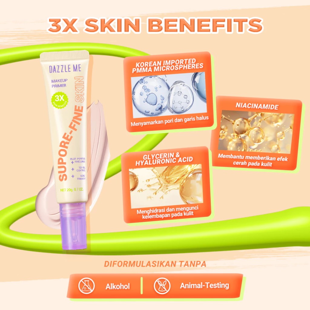 Dazzle Me Supore - Fine Skin Makeup Primer 20gr