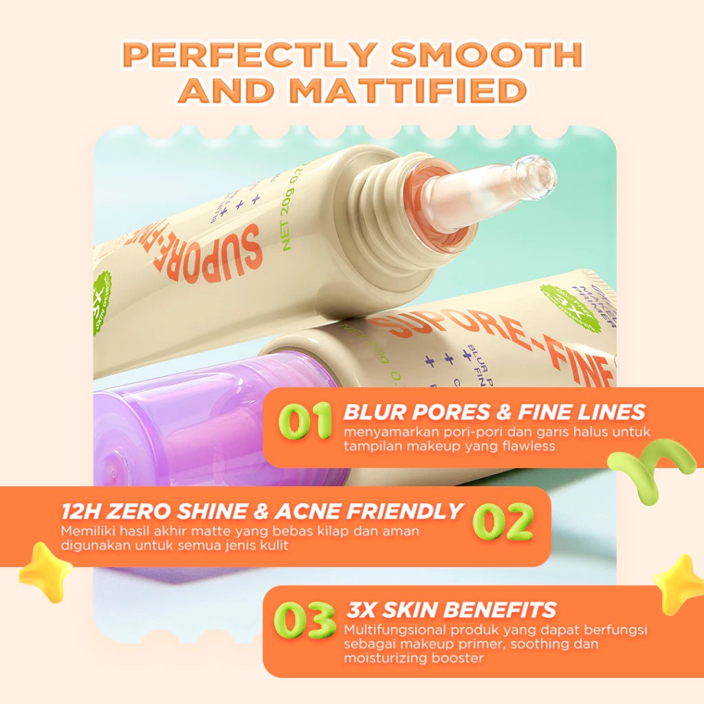 Dazzle Me Supore - Fine Skin Makeup Primer 20gr