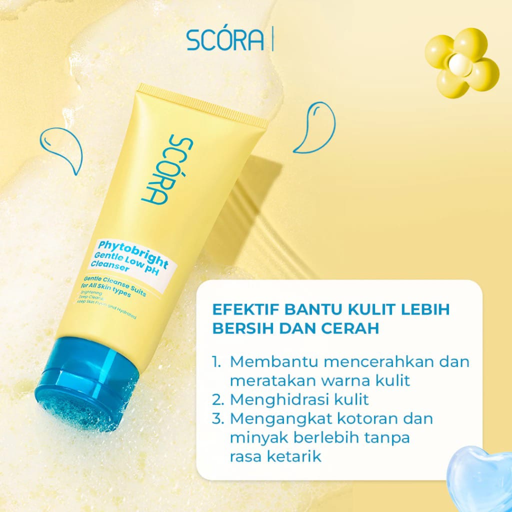 Scora Phytobright Gentle Low pH Cleanser 100gr