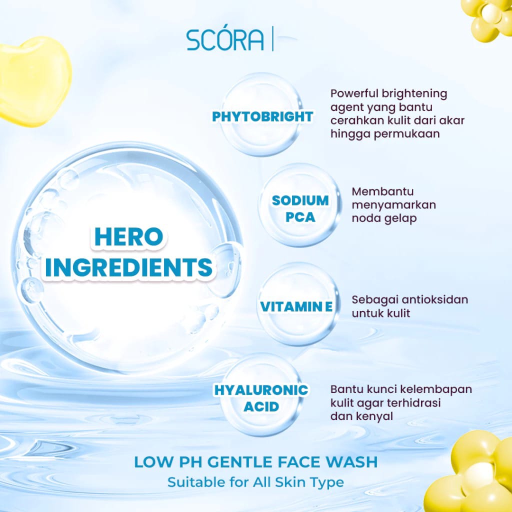 Scora Phytobright Gentle Low pH Cleanser 100gr