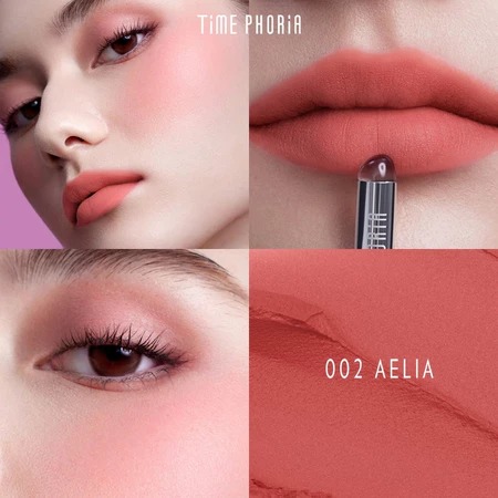 Time Phoria Orbita Lip And Cheek Blurring Pot 3in1 4gr - 002 Aelia