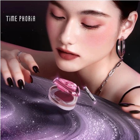 Time Phoria Orbita Lip And Cheek Blurring Pot 3in1 4gr - 002 Aelia