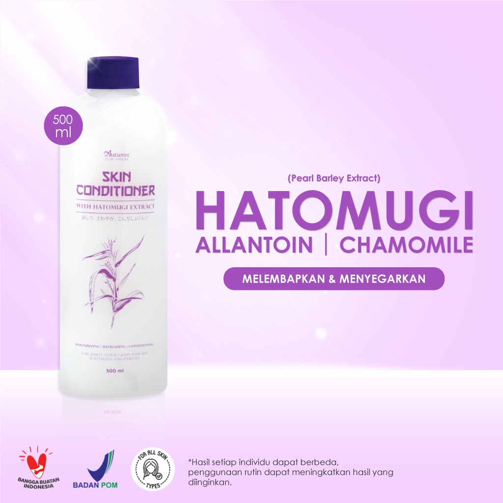 Autumn Skin Conditioner With Hatomugi Extract 500mL Autumn Skin Conditioner With Hatomugi Extract 500mL