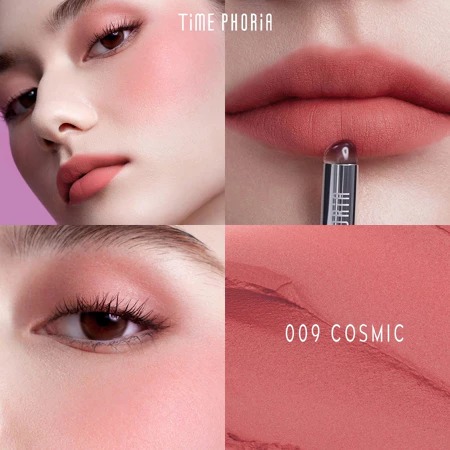 Time Phoria Orbita Lip And Cheek Blurring Pot 3in1 4gr - 009 Cosmic