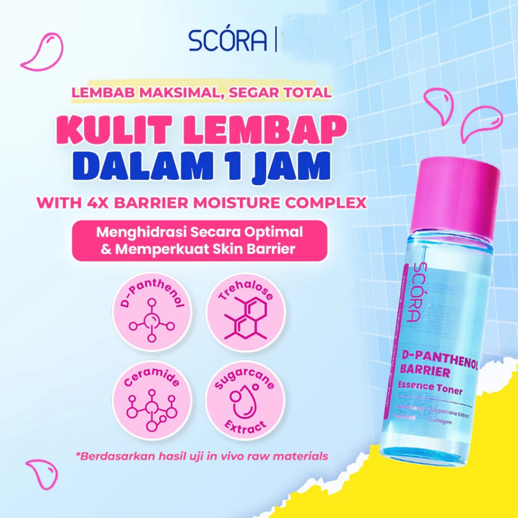 Scora D-Panthenol Barrier Essence Toner 80ml