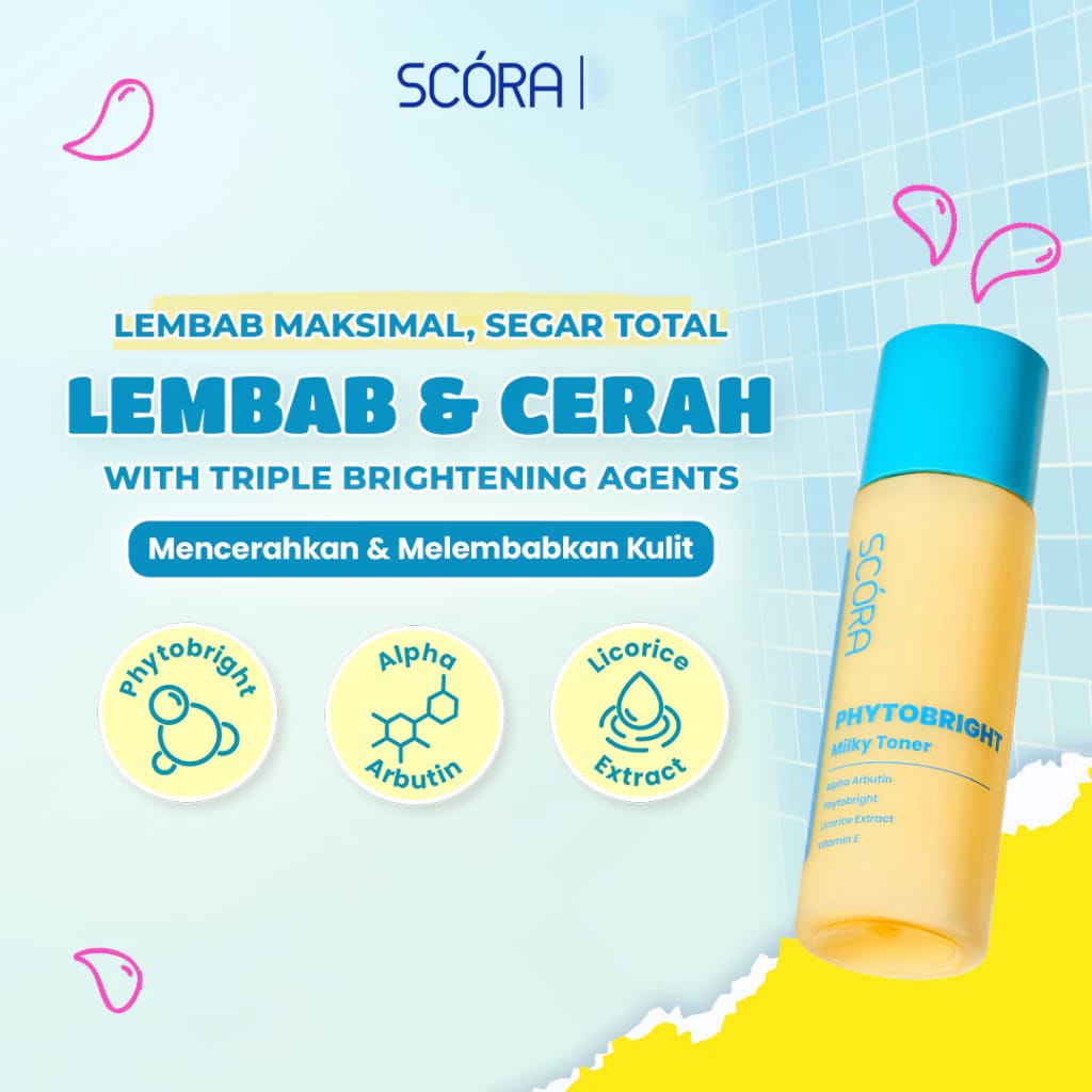 Scora Phytobright Milky Toner 80ml