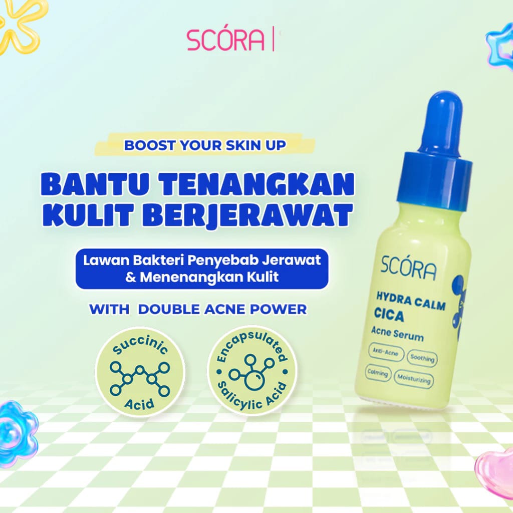 Scora Hydra Calm Cica Acne Serum 20ml