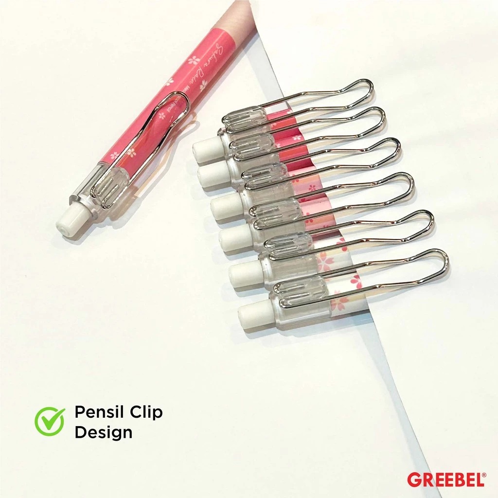 GREEBEL Mechanical Pencil 0.5mm - (Sakura PM-001) Pensil Mekanik Berkualitas