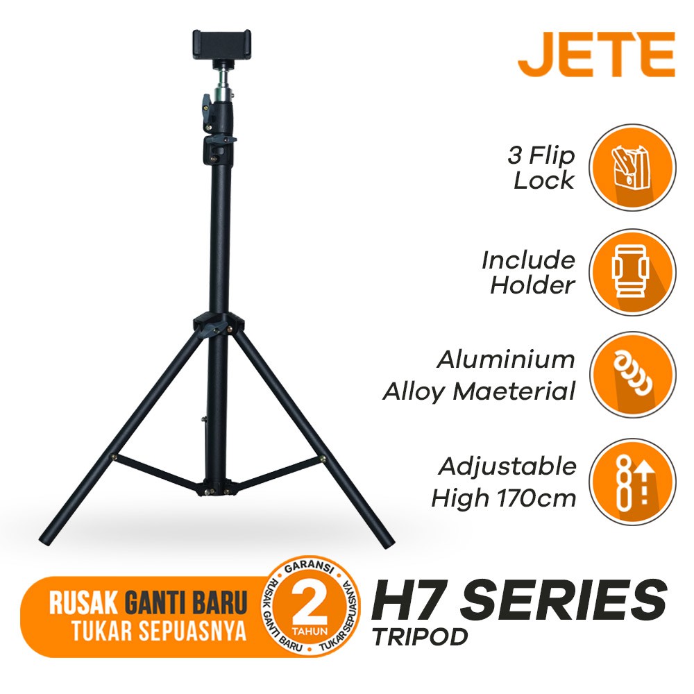 Jete Tripod Stand H7 17meter Holder U Aluminium Alloy