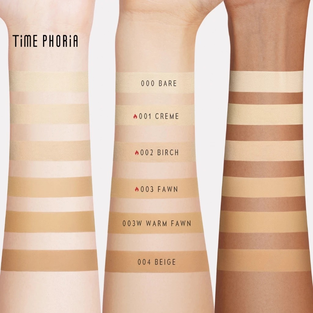Time Phoria Optima Cover Blur Skin Perfection Powder Foundation (TWC) 8.5gr - 002 Birch