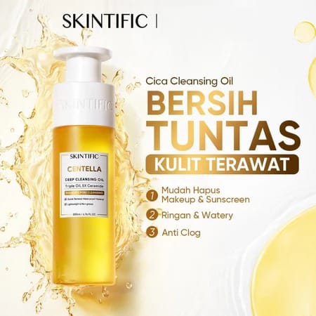 Skintific Centella Deep Cleansing Oil 200ml