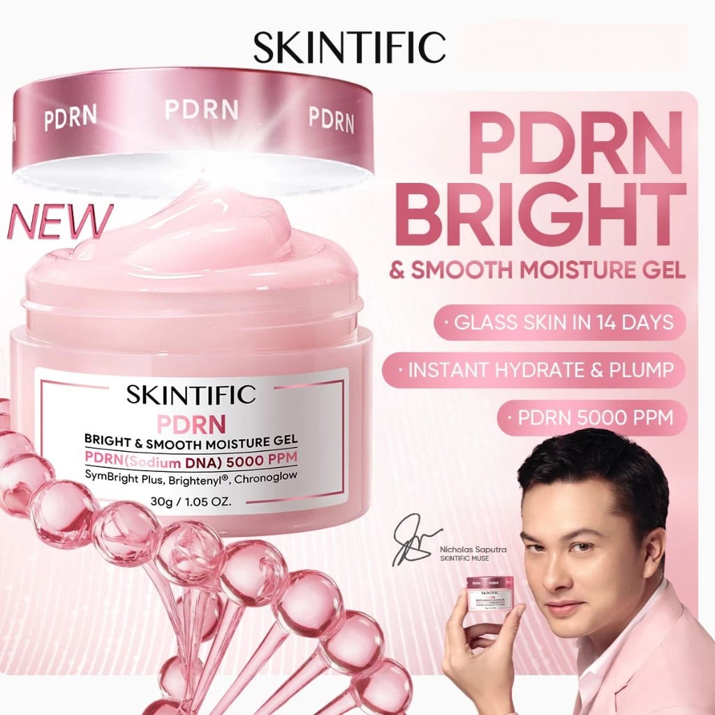 Skintific PDRN Bright & Smooth Moisture Gel 30gr Skintific PDRN Bright & Smooth Moisture Gel 30gr
