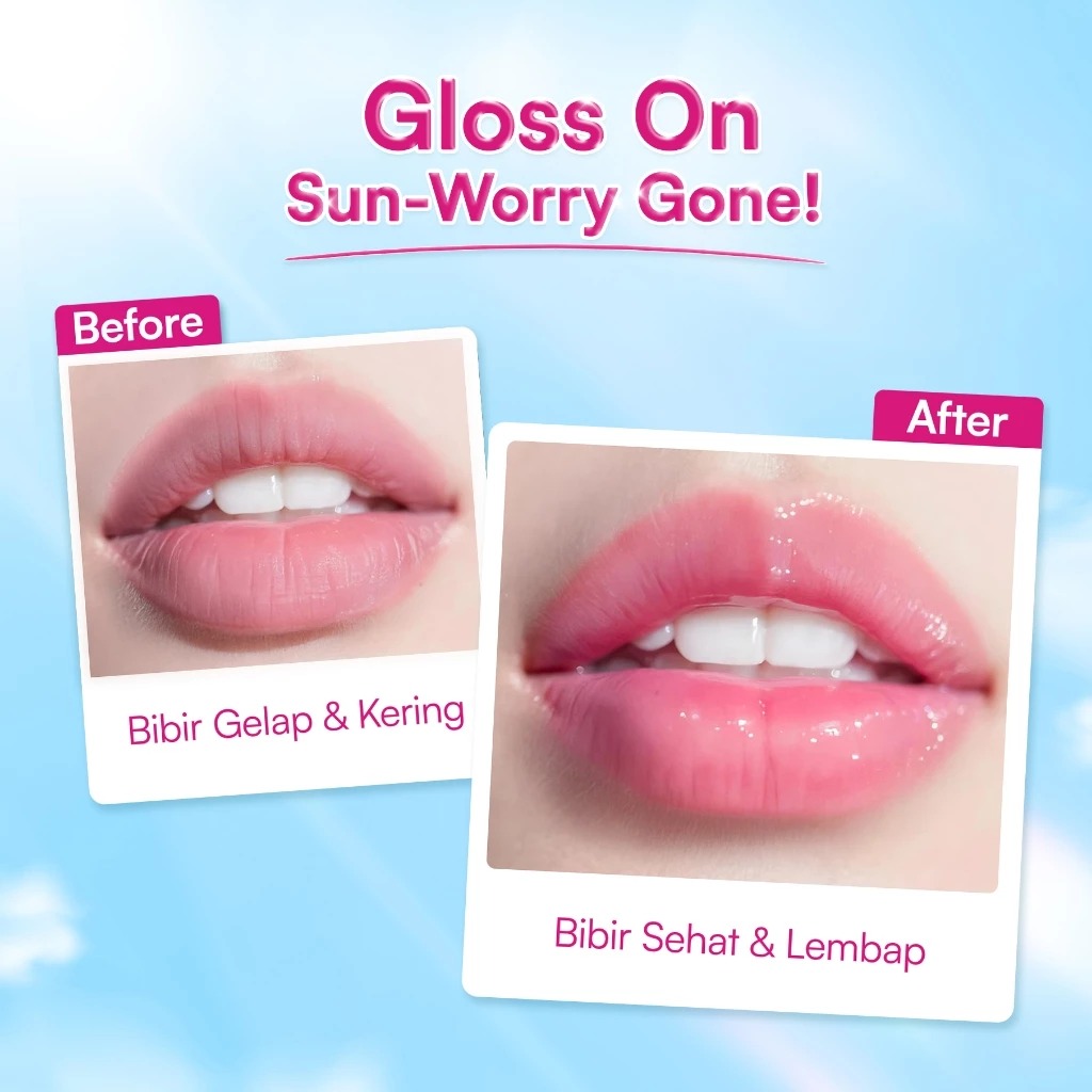 Glowsophy Watermelon Daily Lip SPF50 PA++++ 7ml - CLEAR