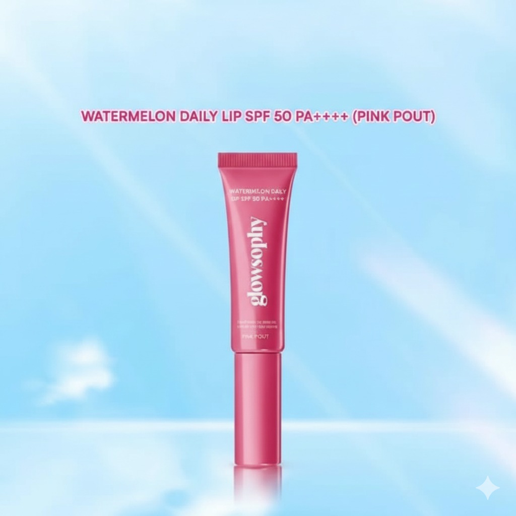 Glowsophy Watermelon Daily Lip SPF50 PA++++ 7ml - PINK POUT