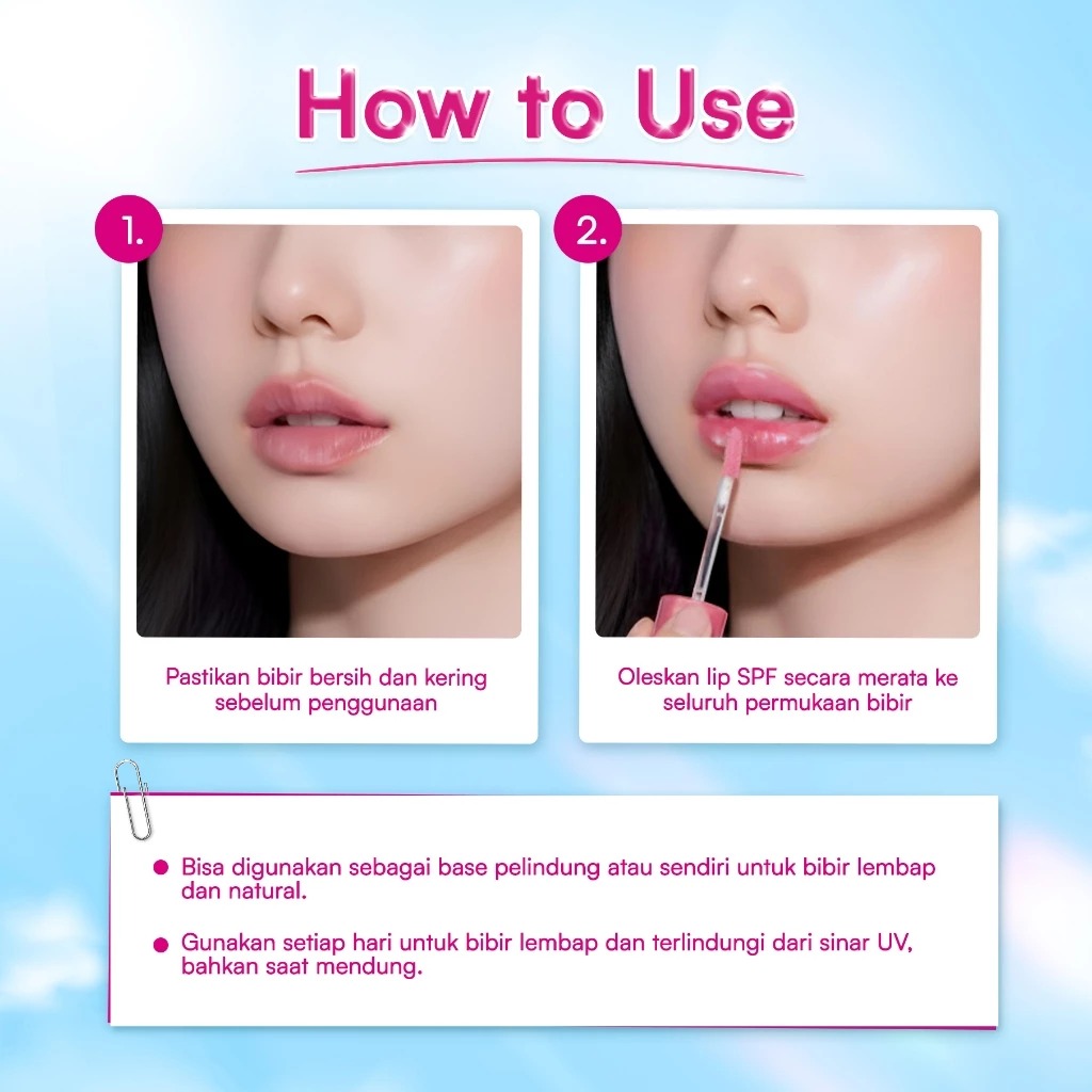 Glowsophy Watermelon Daily Lip SPF50 PA++++ 7ml - PINK POUT