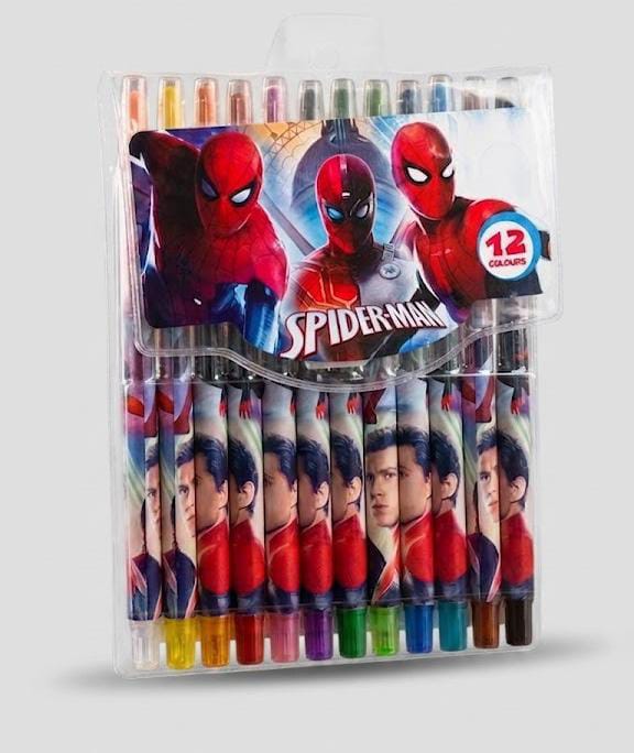 PARKO Twist Crayon - 12C (Crayon Putar & Mudah Digunakan Anak)