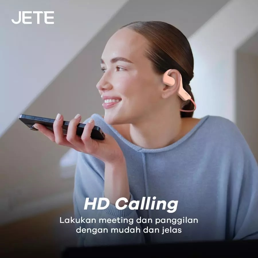 JETE Handsfree Bluetooth OpenTune - Grey Black JETE Handsfree Bluetooth OpenTune - Grey Black