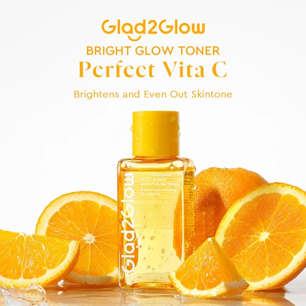 Glad 2 Glow Toner - Perfect Vita C Bright Glow 80ml Glad 2 Glow Toner - Perfect Vita C Bright Glow 80ml