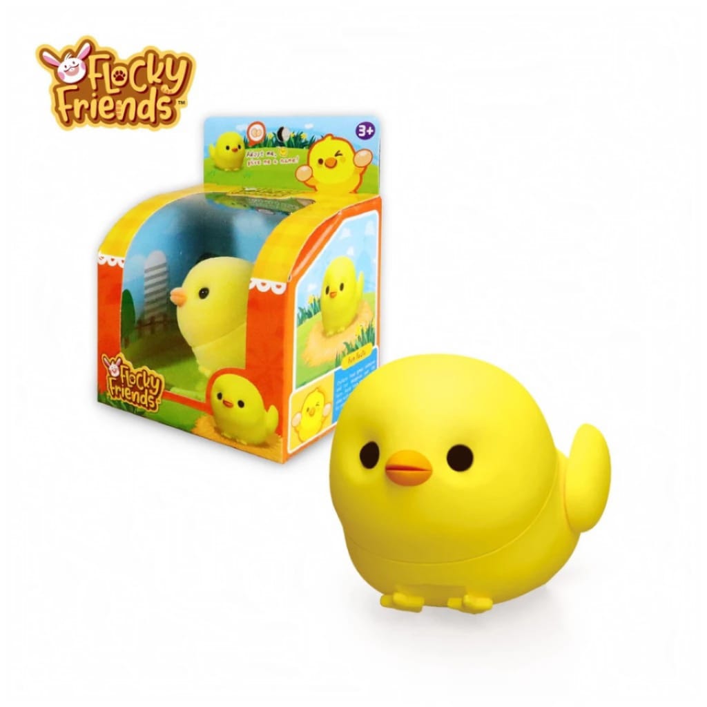 Flocky Friends Apolo - CHICK (Mainan Figur Hewan Lucu)