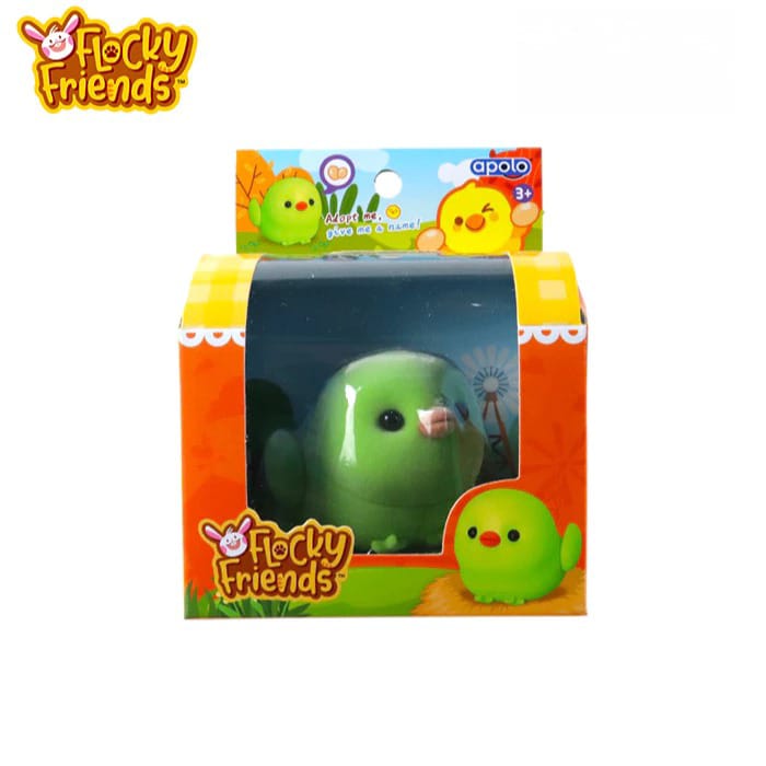 Flocky Friends Apolo - CHICK (Mainan Figur Hewan Lucu)