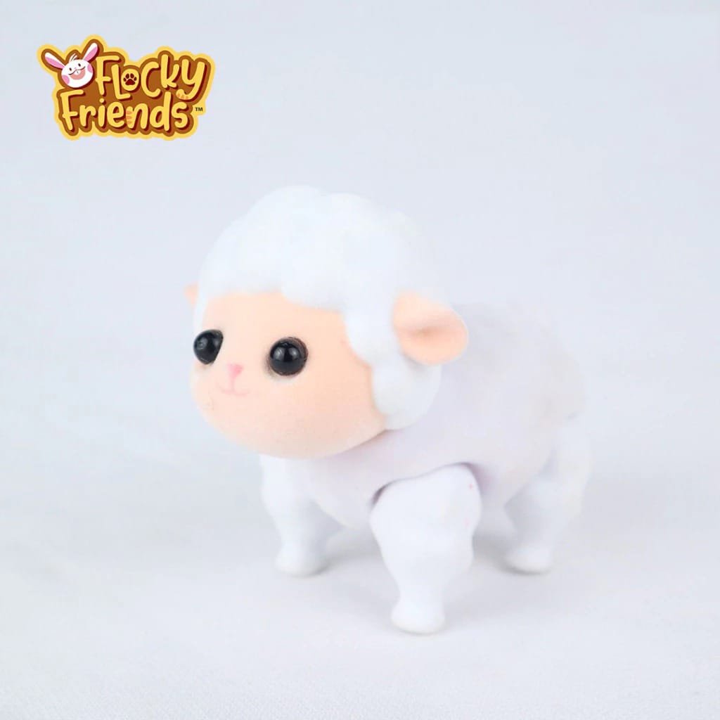 Flocky Friends Apolo - SHEEP (Mainan Figur Hewan Lucu)