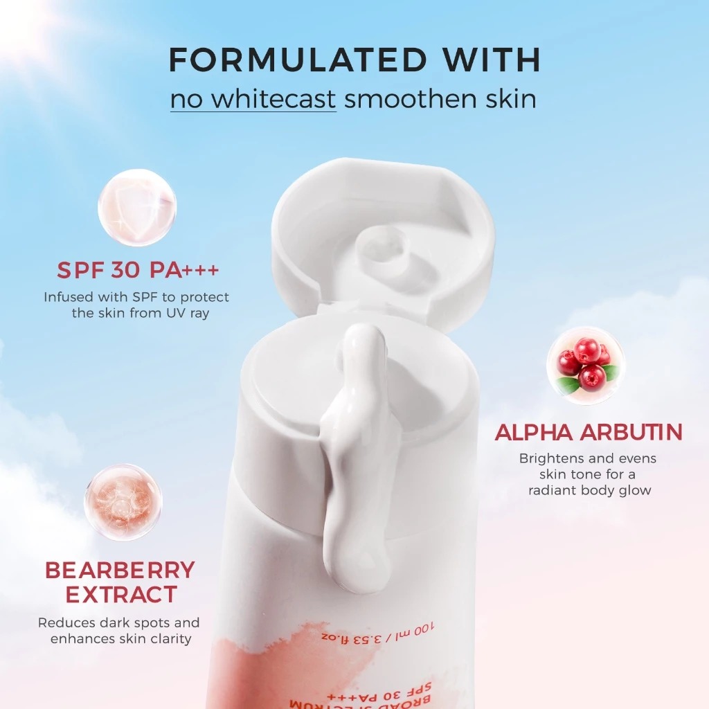 Grace and Glow Brightening Sun Body Serum SPF30 PA+++ 100ml