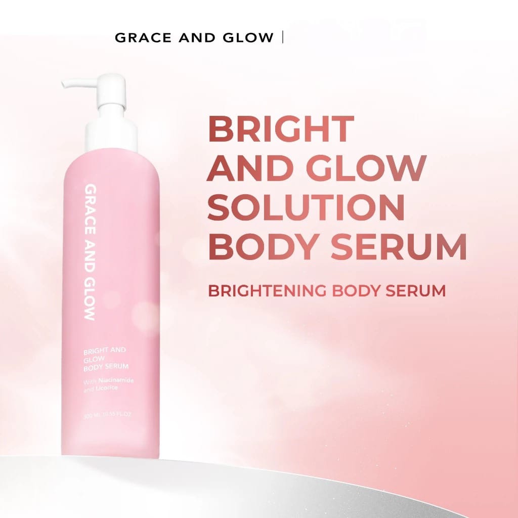 Grace and Glow Bright and Glow Body Serum 300ml Grace and Glow Bright and Glow Body Serum 300ml