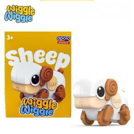 Mainan Anak Wiggle Wiggle Hewan Lucu - SHEEP (Bisa Bergerak) Mainan Anak Wiggle Wiggle Hewan Lucu - SHEEP (Bisa Bergerak)