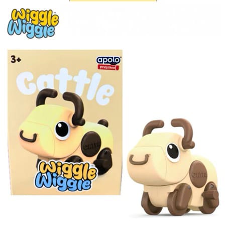 Mainan Anak Wiggle Wiggle Hewan Lucu - CATTLE (Bisa Bergerak) Mainan Anak Wiggle Wiggle Hewan Lucu - CATTLE (Bisa Bergerak)