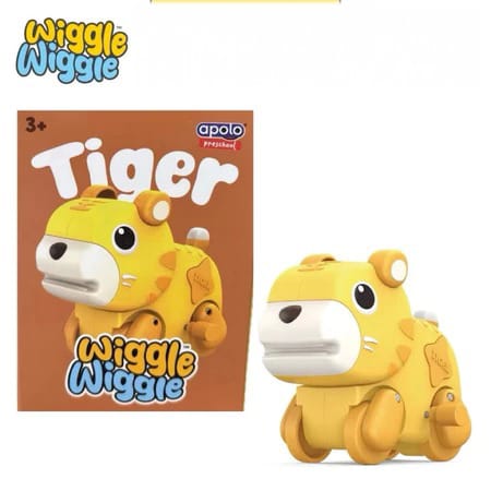 Mainan Anak Wiggle Wiggle Hewan Lucu - TIGER (Bisa Bergerak) Mainan Anak Wiggle Wiggle Hewan Lucu - TIGER (Bisa Bergerak)