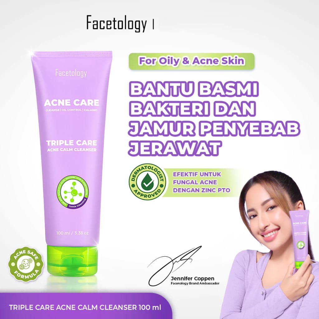 Facetology Triple Care Acne Calm Cleanser 100ml