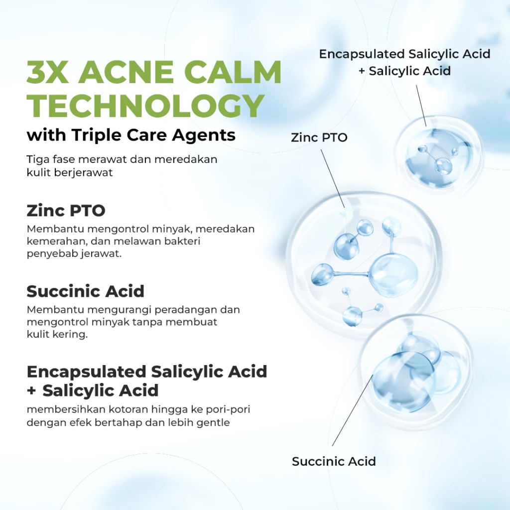 Facetology Triple Care Acne Calm Cleanser 100ml