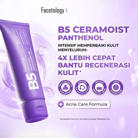 Facetology Triple Care Ceramoist B5 Barrier Boost Cream 40gr