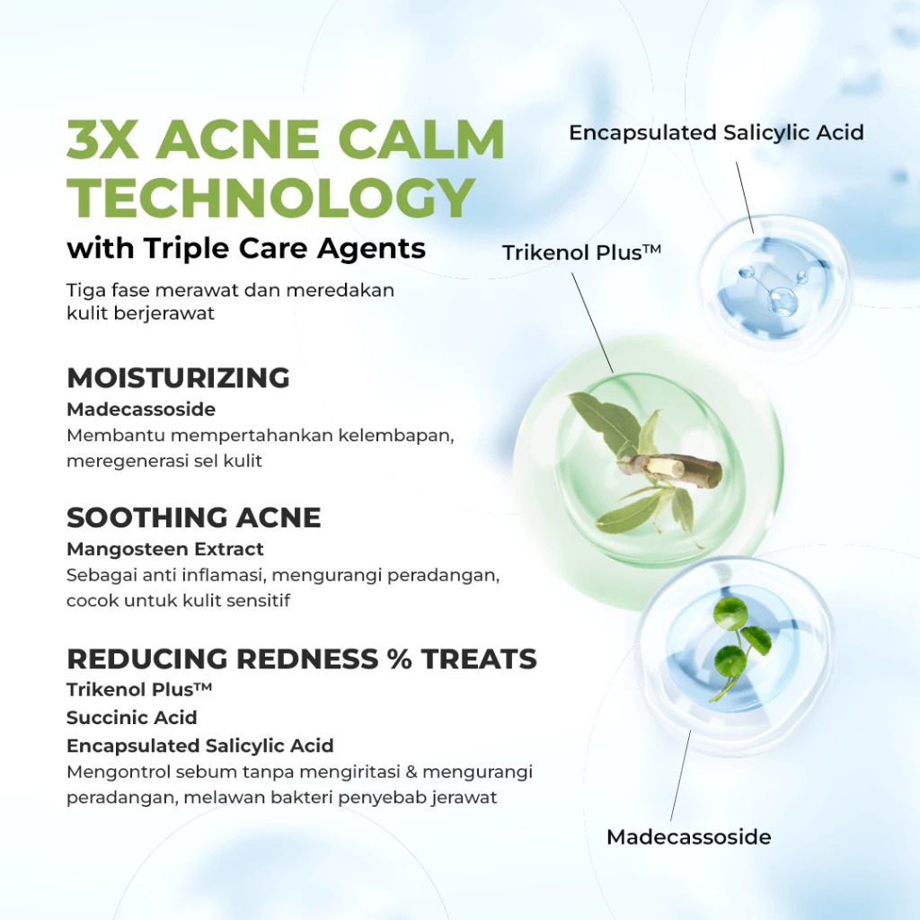 Facetology Triple Care Acne Calm Moisturizer 35gr