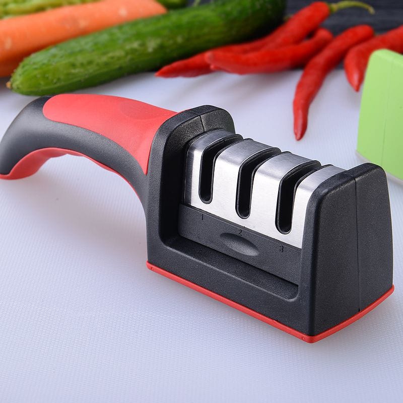 Knife Sharpener 3 Slot - Pengasah Pisau model Stik