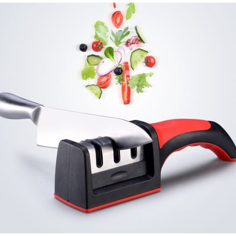 Knife Sharpener 3 Slot - Pengasah Pisau model Stik