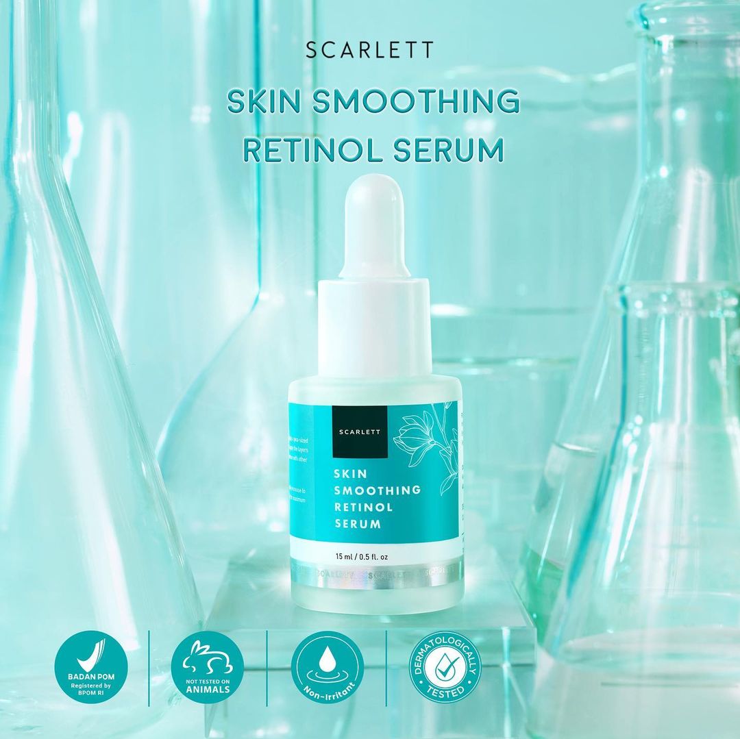 SCARLETT Face Serum 15ml - Skin Smoothing Retinol Serum